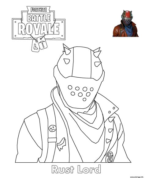 Coloriage Fortnite à imprimer